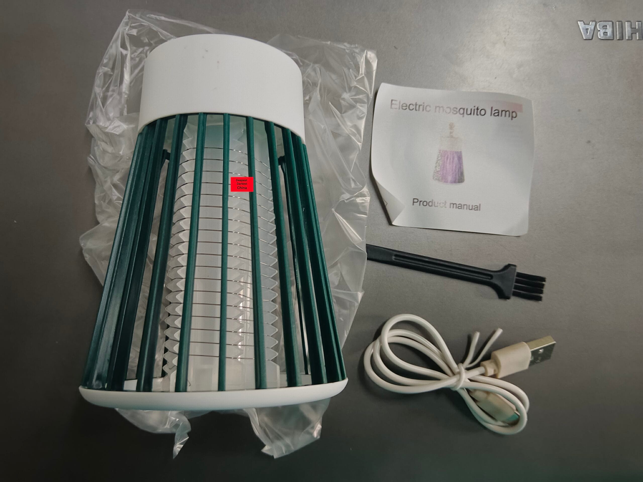 Electric Shock Mosquito Killing Lamp (YG-002) contents of box