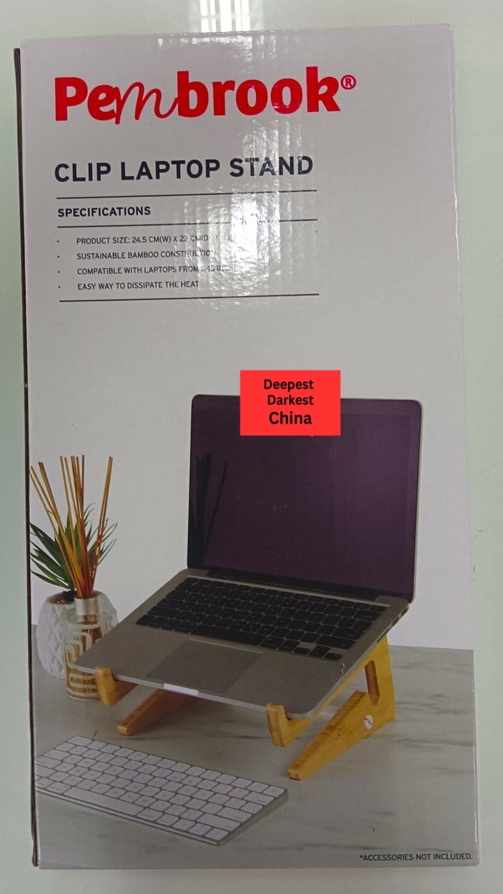 Front cover of Pembrook Clip Laptop Stand box