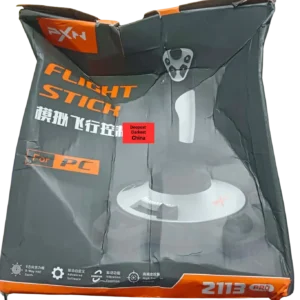 Crushed box of PXN-2113 Joystick